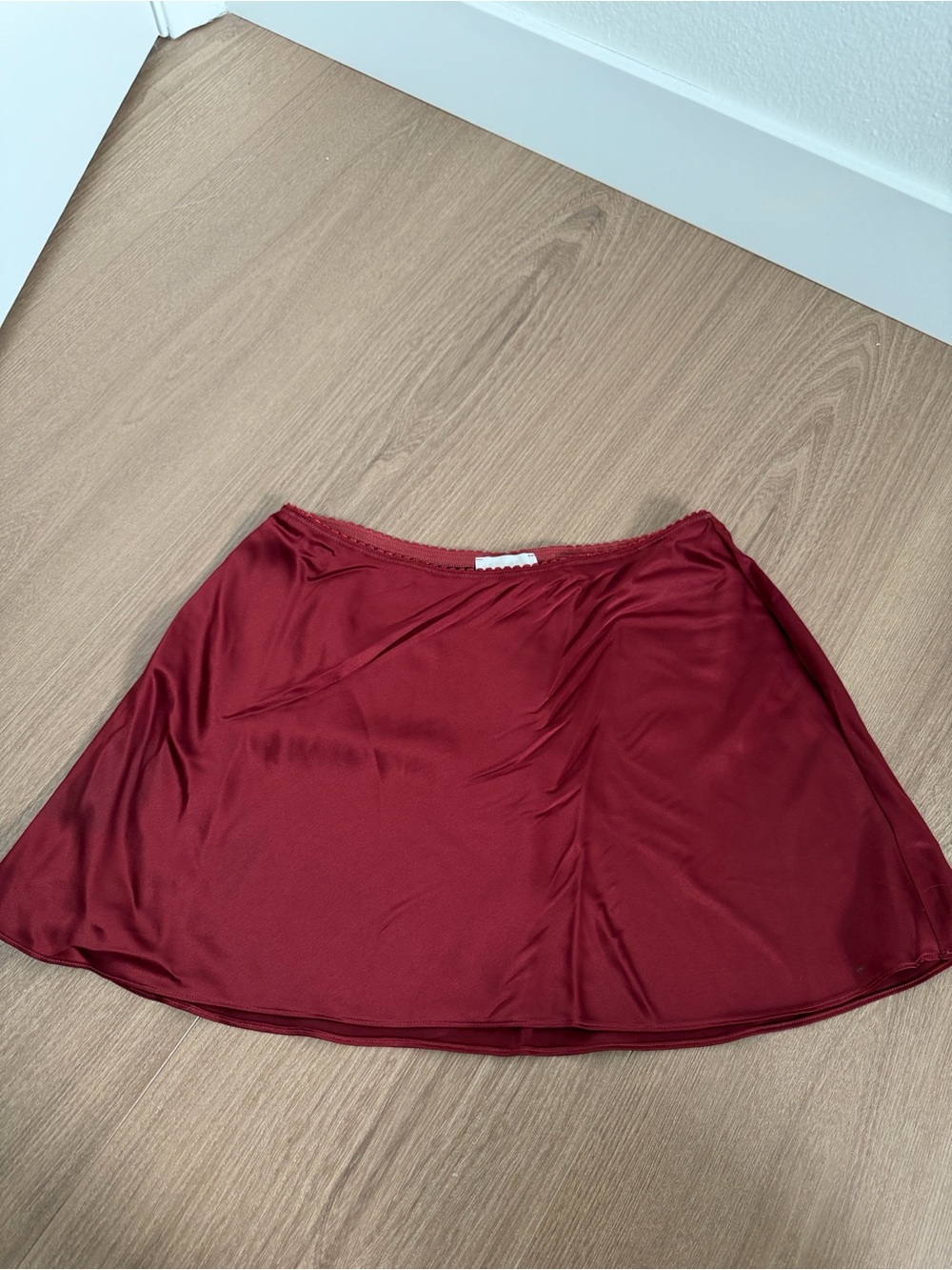 Reformation Brandy Skirt in Chianti